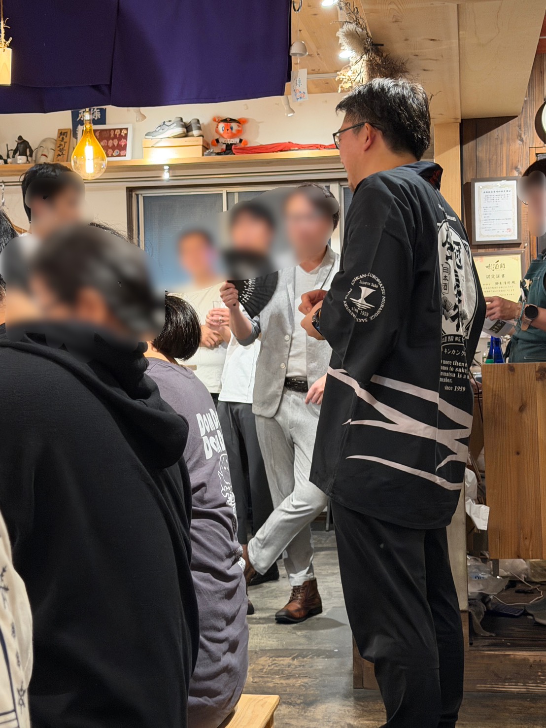 酒蔵の会の様子